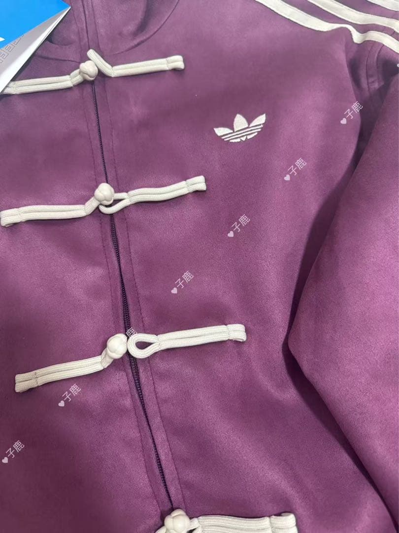 adidasアディダス 中国限定 蛇年トラックジャケット むらさき M~