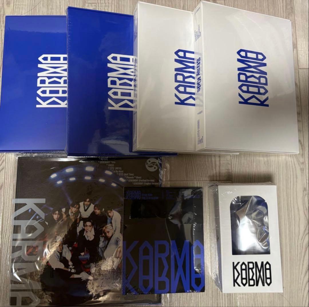 straykids スキズ KARMA album プレオーダー特典付 限定版