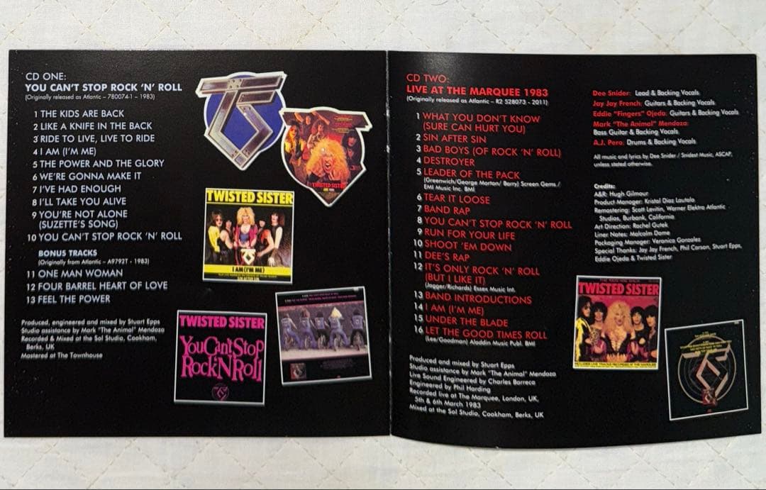 2CD！トゥイステッド・シスター / ユー・キャント・ストップ・ロックン・ロール