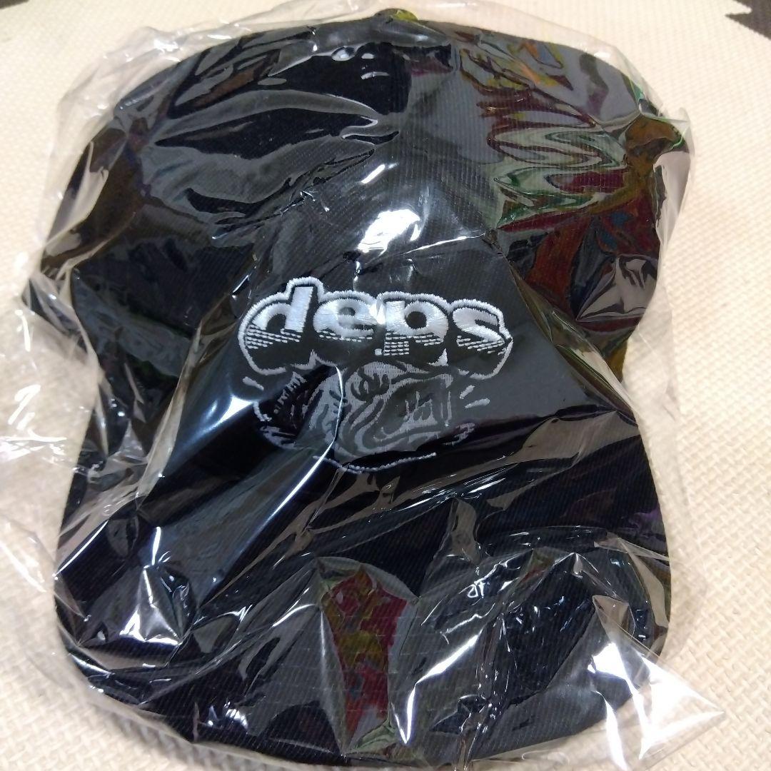デプス deps BASEBALL CAP BLACK 新品未使用品
