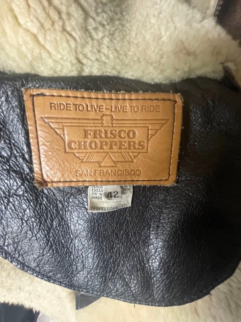FRISCO CHOPPERS フリスコチョッパーズB3フライトジャケット 42