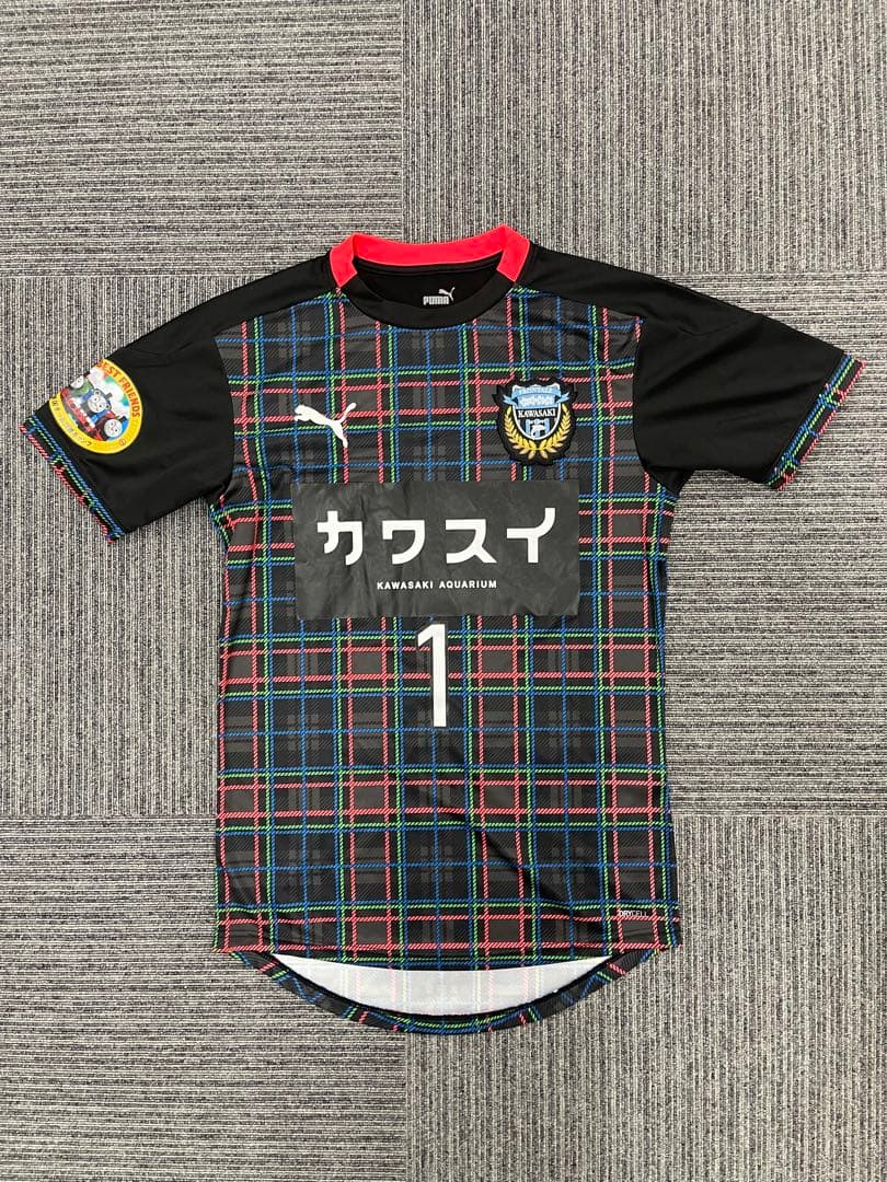 川崎フロンターレ トレーニングマッチ ユニフォーム 鄭成龍 タオル２枚セット