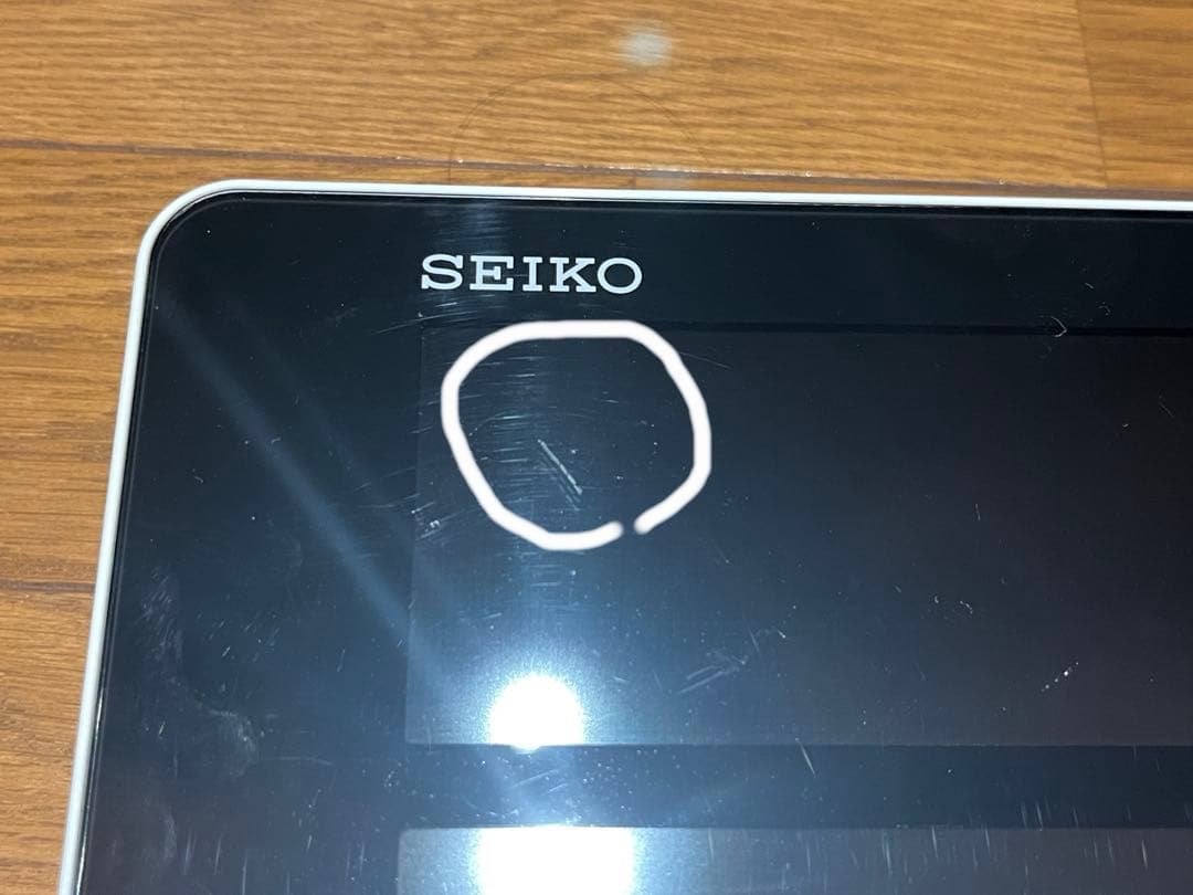 SEIKO セイコー 電波時計 デジタル　置時計 DL208W