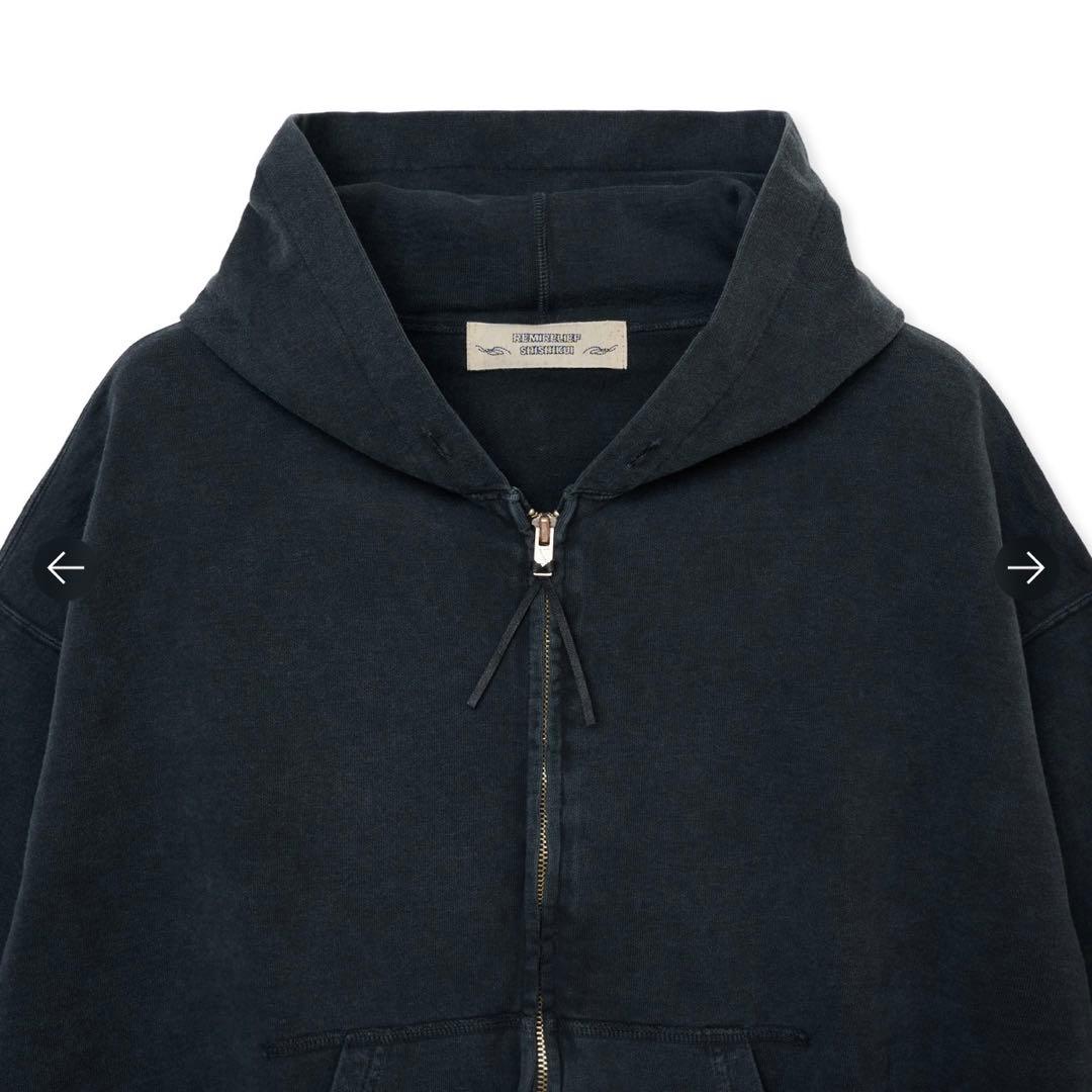 最終お値下げ！Shishikui シシクイ ZIP BLACK スウェット