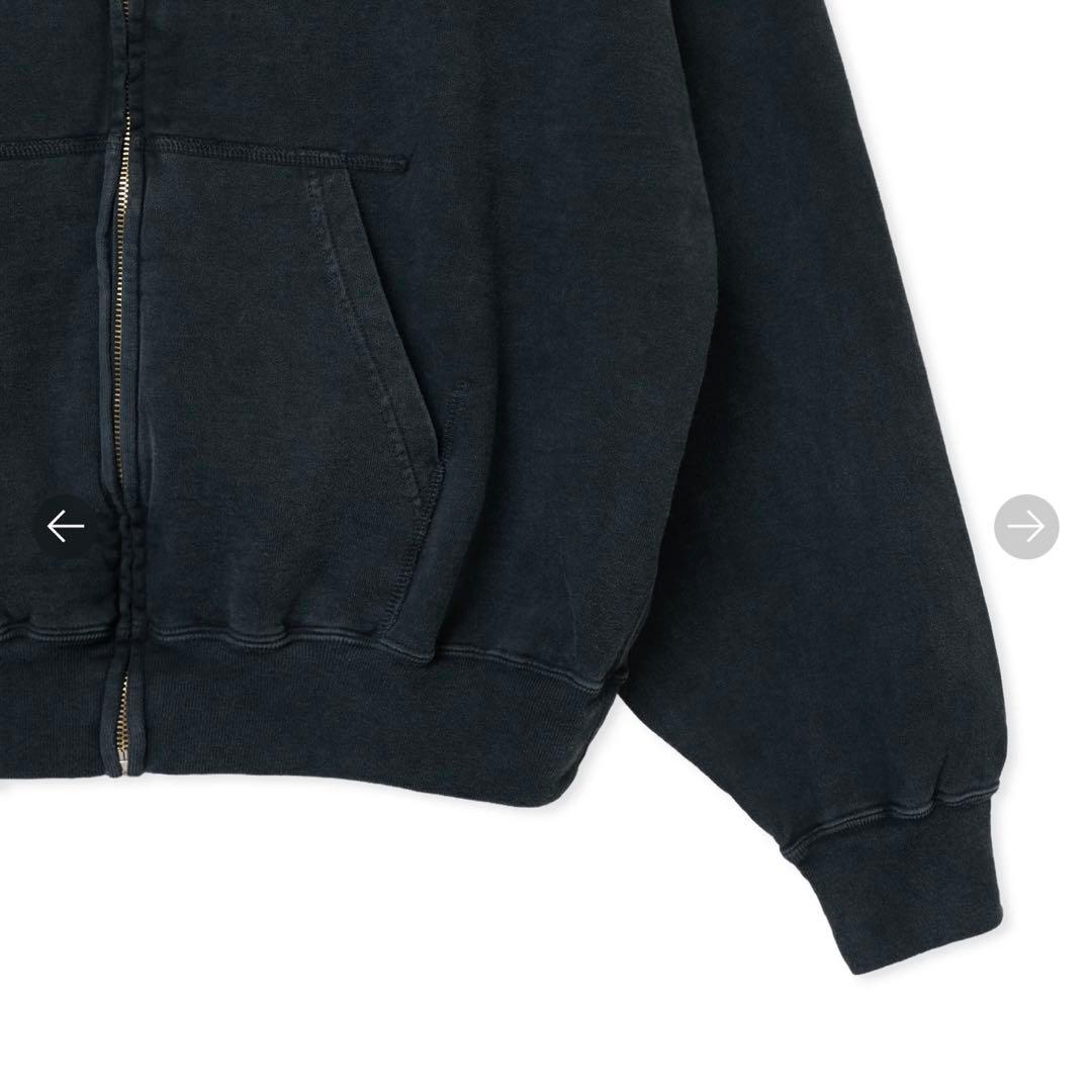 最終お値下げ！Shishikui シシクイ ZIP BLACK スウェット