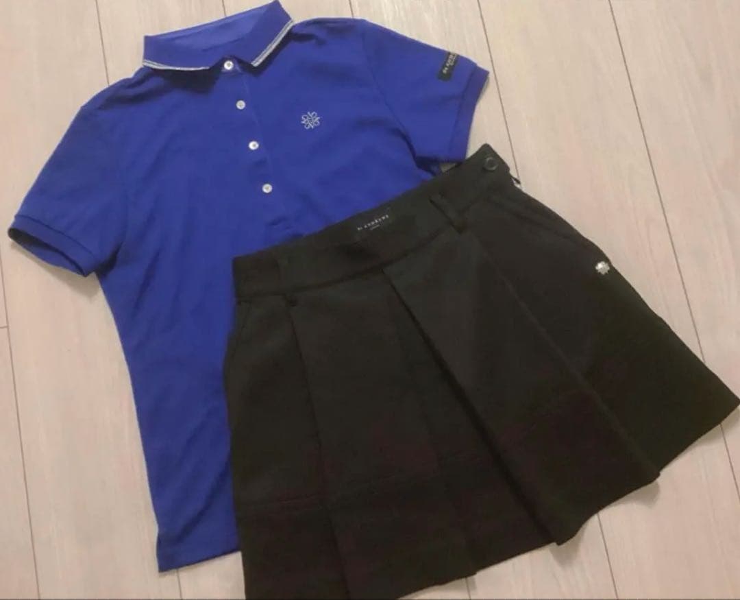 St ANDREWS セントアンドリュース　ゴルフウェア　スカート＆ポロシャツ