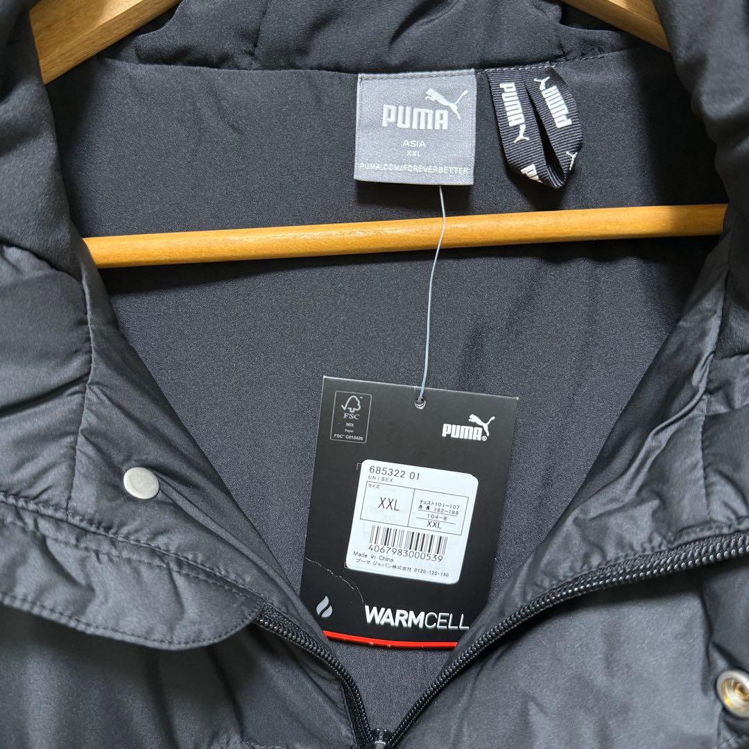 新品特価 PUMA プーマ 中綿 ジャケット ベンチコート ダウンコート XXL