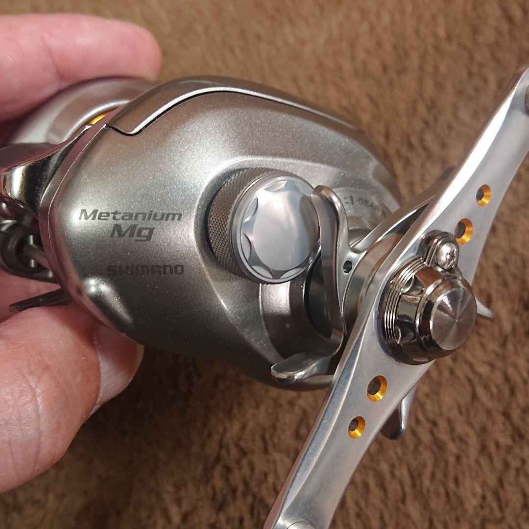 【超美品】シマノ 07メタニウムMg 右ハンドル ※ハンドルノブなし