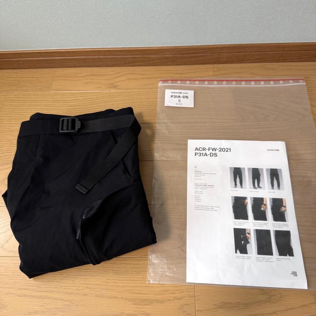 パンツ acronym P31A-DS DRAWCORD CARGO
