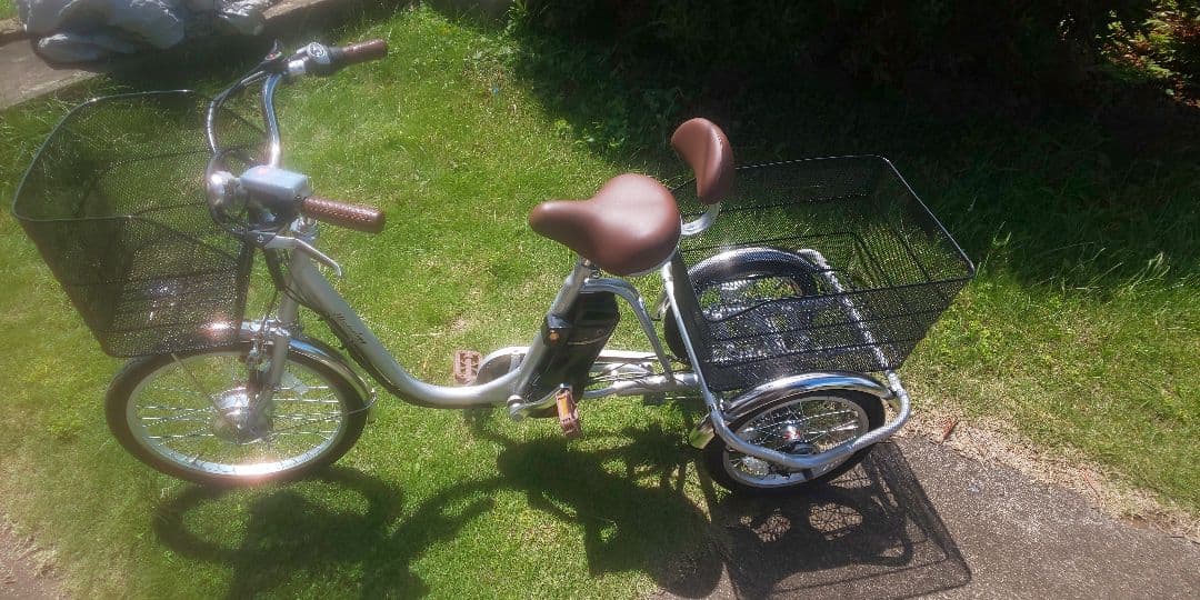 電動アシスト三輪自転車