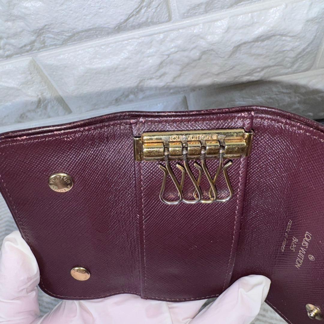 ルイヴィトン Louis Vuitton モノグラム キーケース ピンク系
