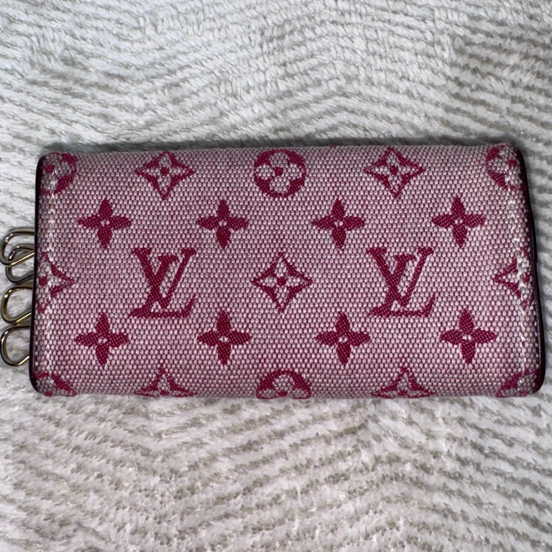 ルイヴィトン Louis Vuitton モノグラム キーケース ピンク系