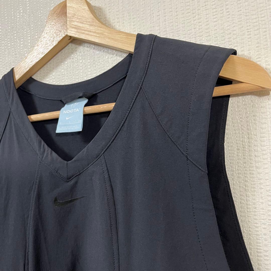 NIKE M NRG NOCTA WOVEN VEST　Sサイズ　ブラック　美品