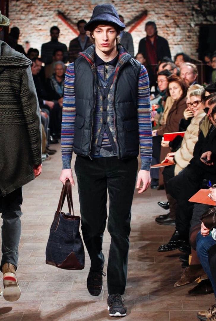 12AW MISSONI 中綿 ベスト M リバーシブル Archive