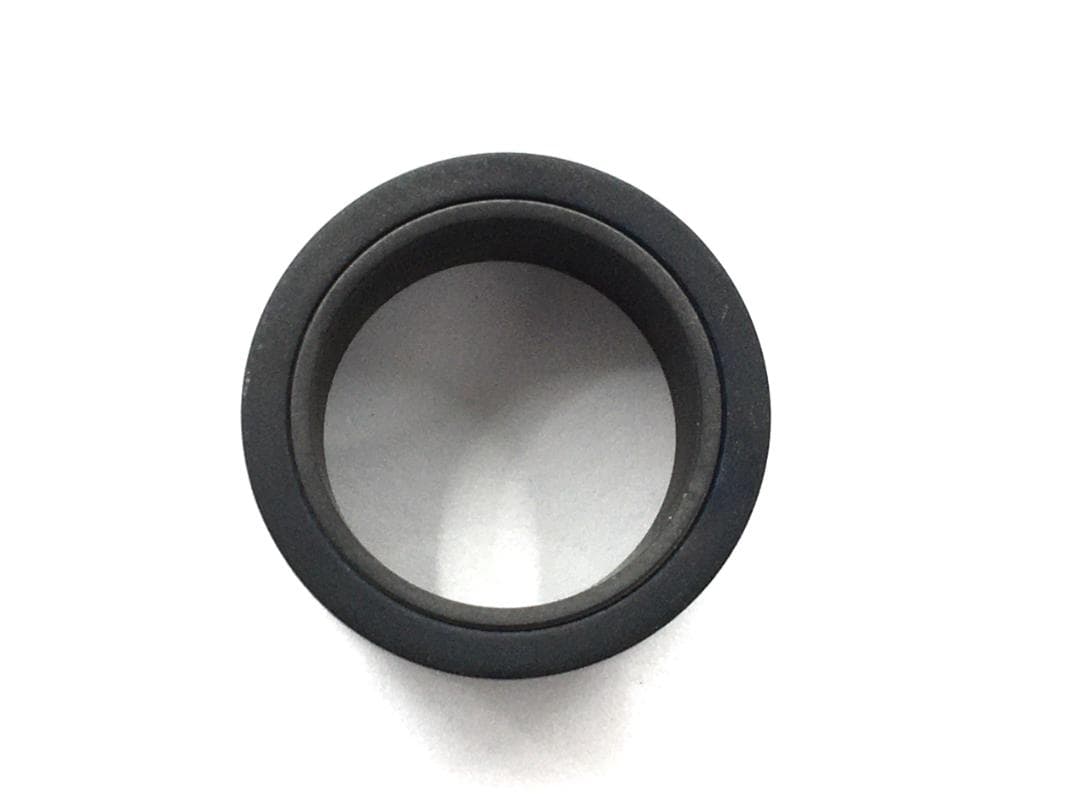 2つ　20mmマットブラック　フレッシュトンネル　ボディピアス