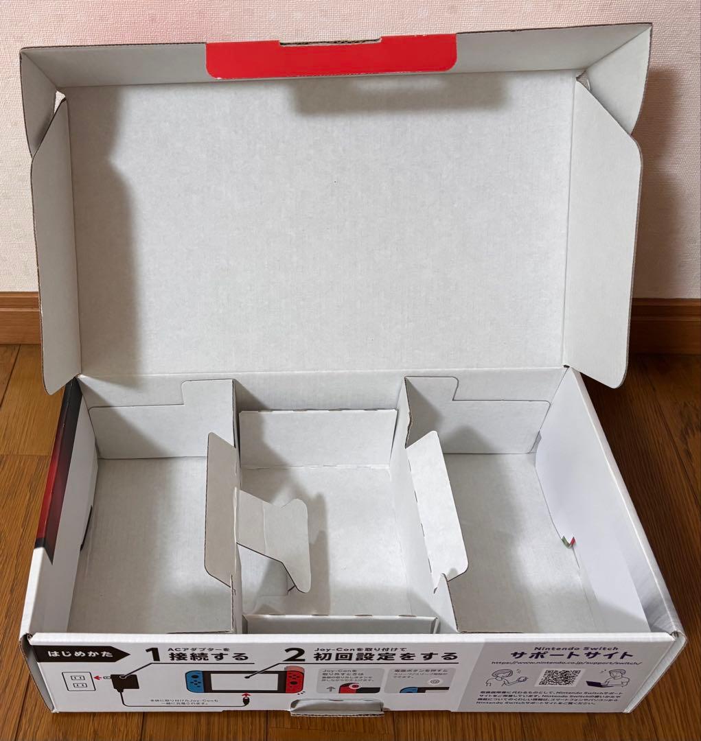 S*i様 Nintendo Switch 本体 赤/青 Joy-Con付き ジャ