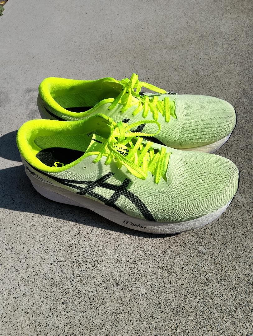 ASICS S4 YOGIRI ライムイエロー ランニングシューズ