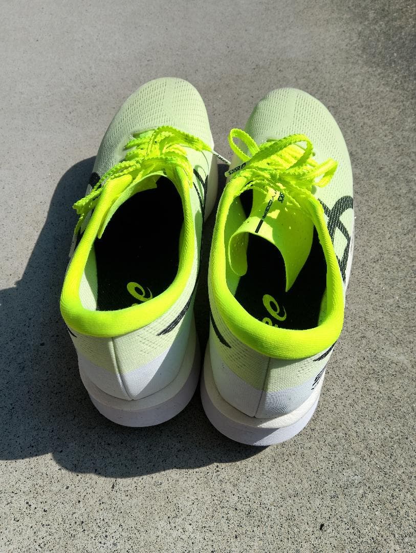 ASICS S4 YOGIRI ライムイエロー ランニングシューズ