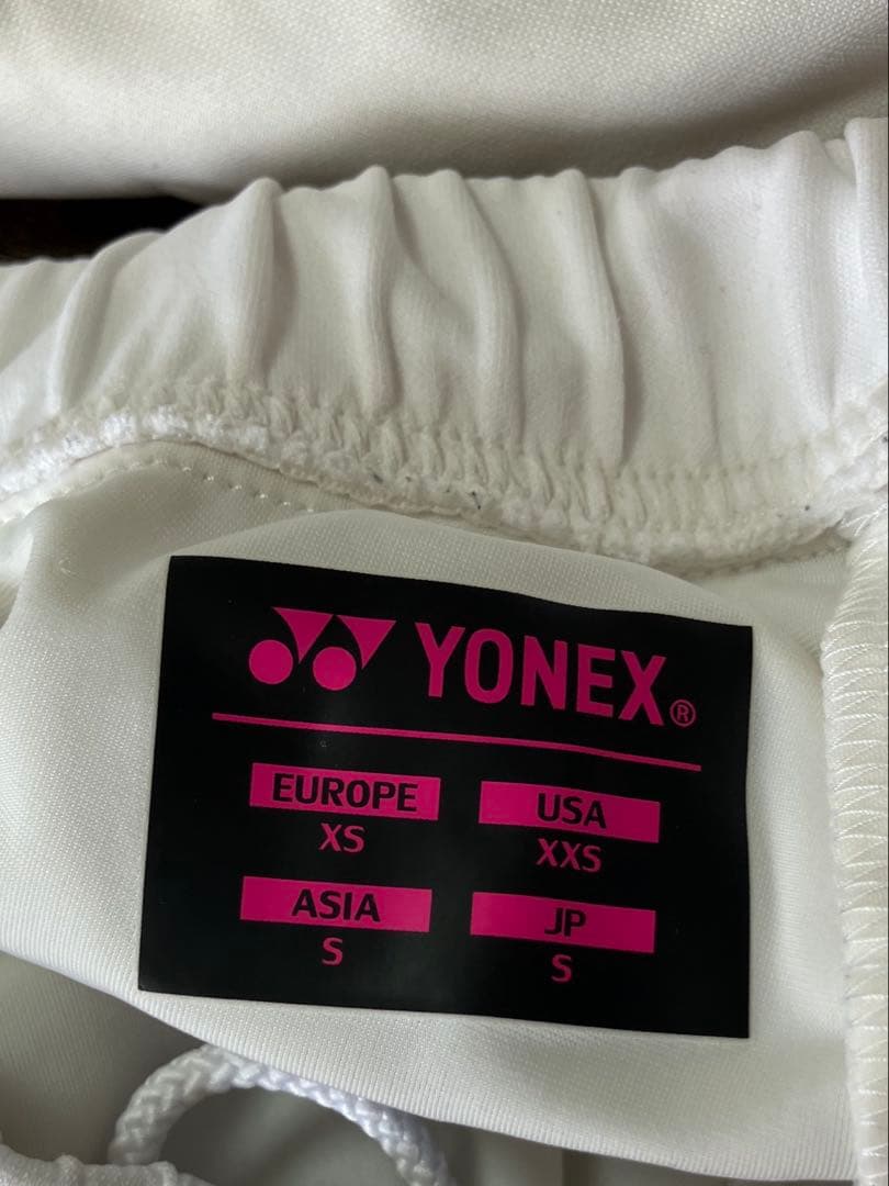 YONEX グラフィックTシャツ JP S ホワイト/パープル