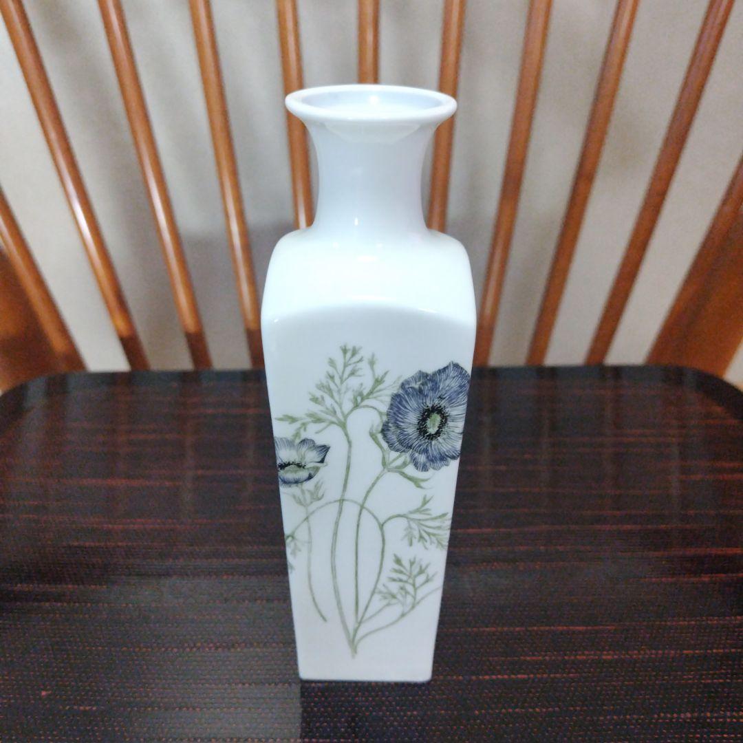 ほぼ未使用、スージークーパー「グレンミスト」の花瓶、18.5cm