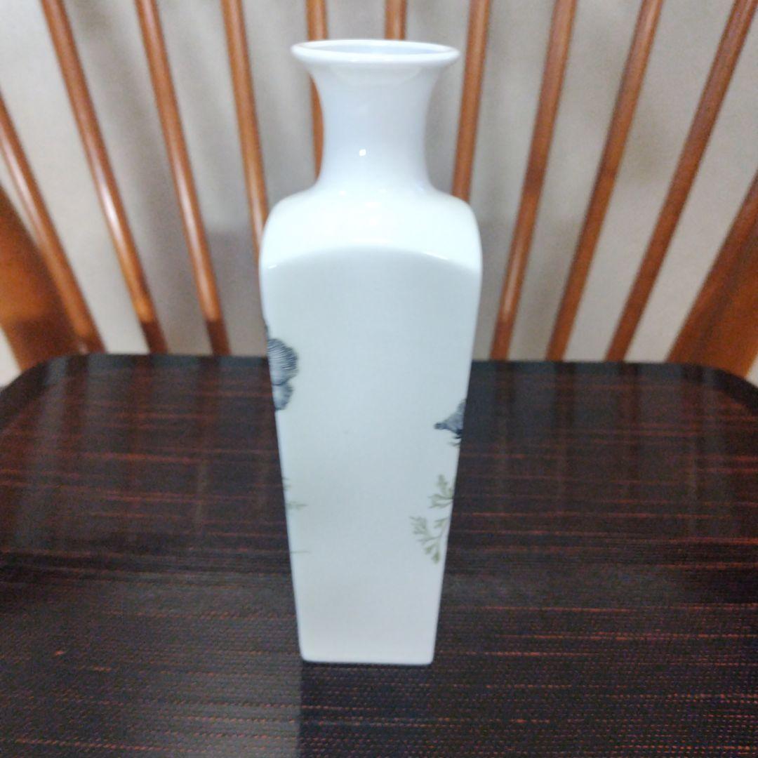 ほぼ未使用、スージークーパー「グレンミスト」の花瓶、18.5cm
