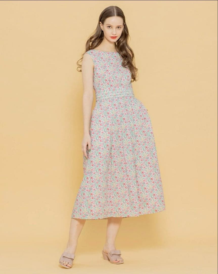 美品 TOCCA リバティ ワンピース 花柄
