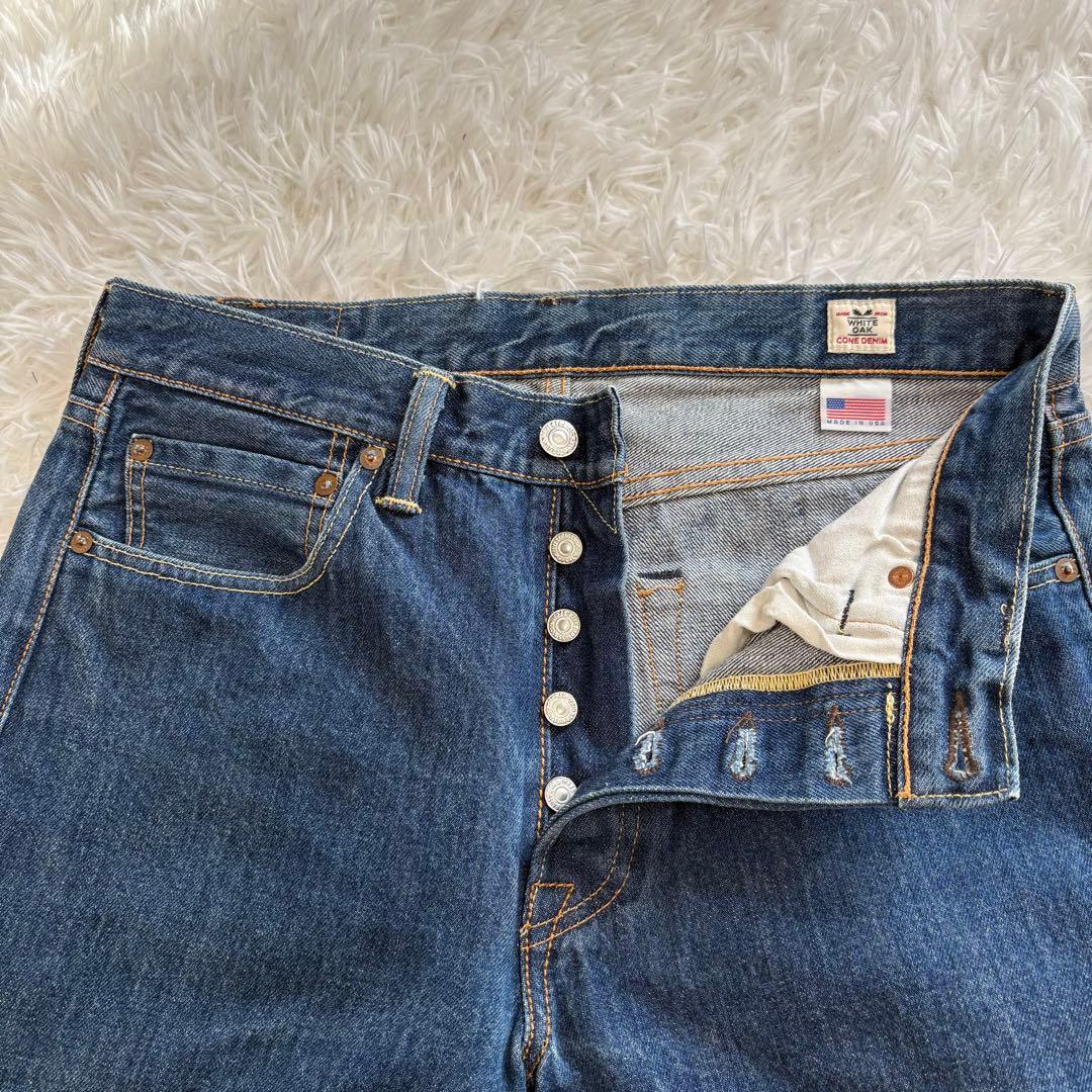 リーバイス501 ホワイトオーク米国製 コーンデニム W32 美品
