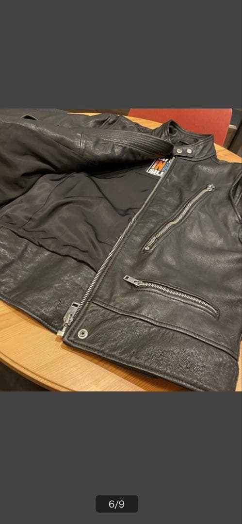 DIESEL ラムレザー ライダースジャケット 羊革 ディーゼル