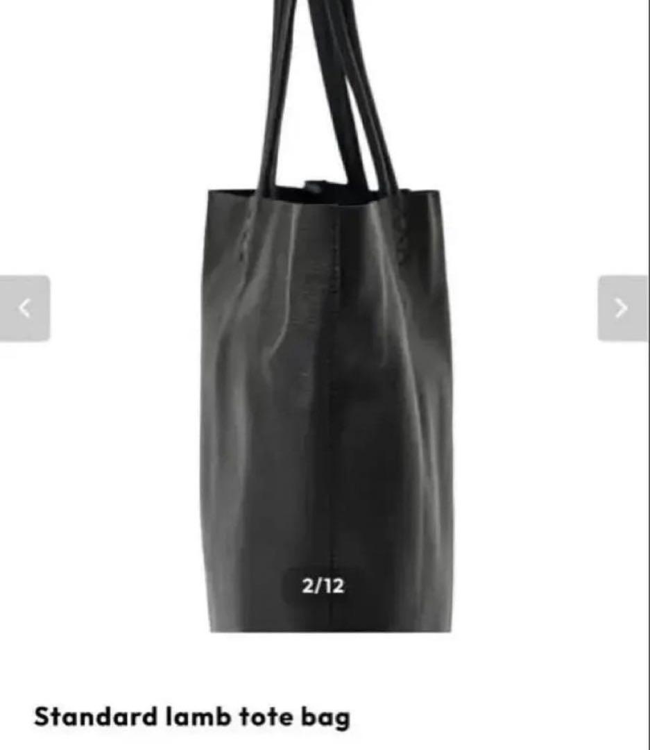 DECI Standard lamb tote bag ovy 【美品】