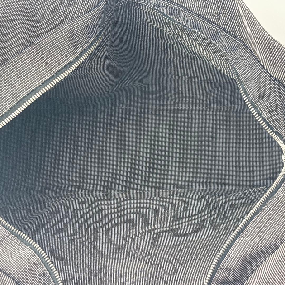 エルメス エールライン MM トートバッグ グレー系 鞄 カバン カデナ