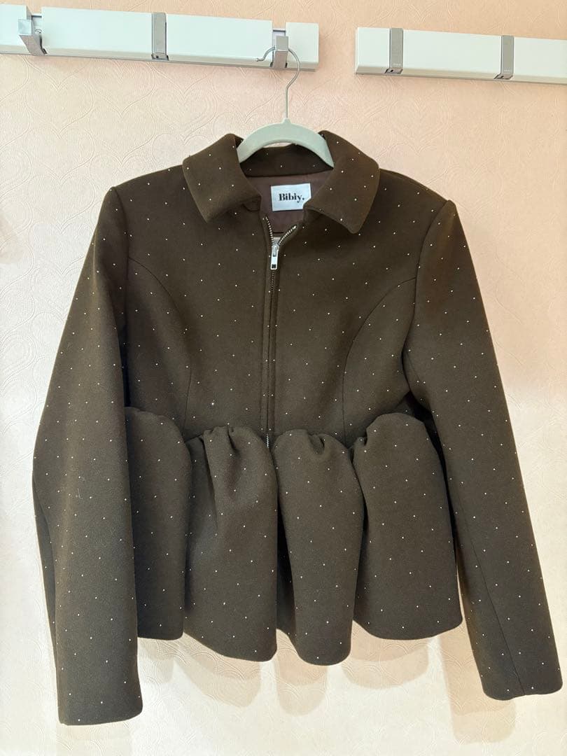 最終値下げ Bibiy. アウター BIANCA SPARKLE JACKET