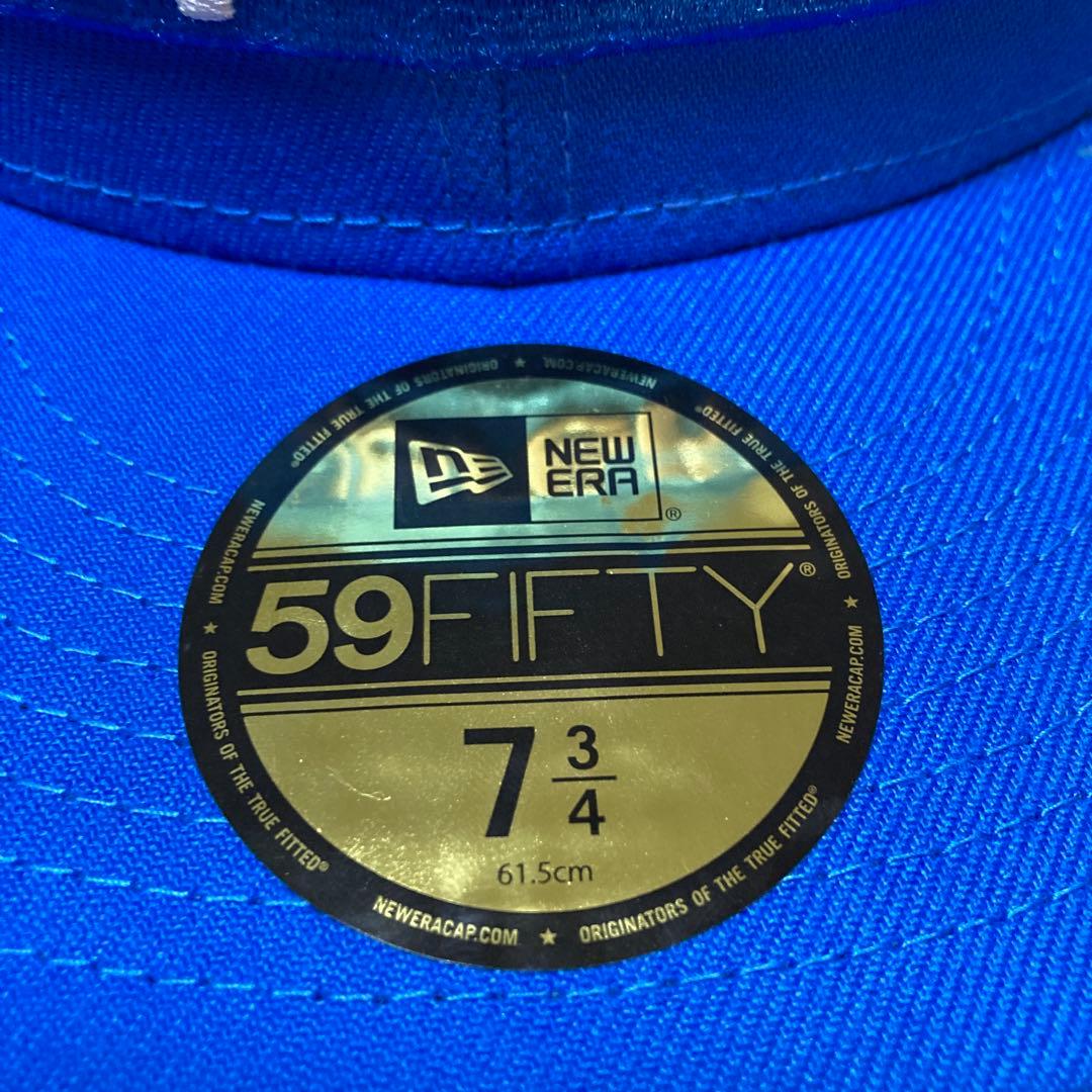 Supreme 59FIFTY キャップ 青 7 3/4