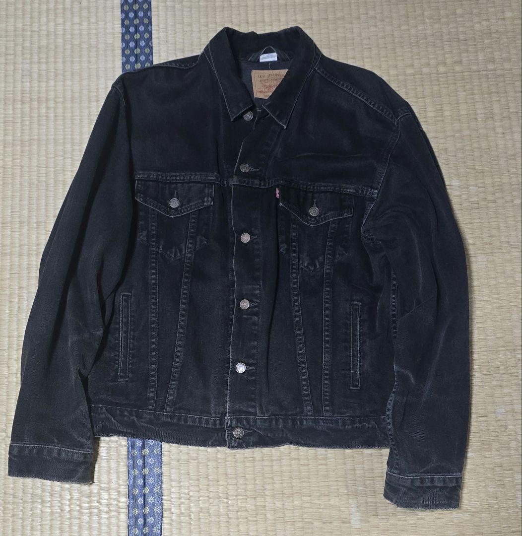 Levis 70507 ブラック デニム　ジャケット