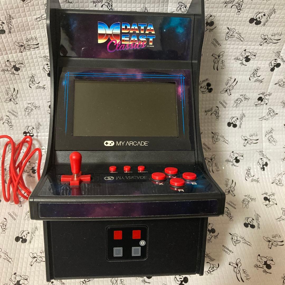 MyArcade 10インチ レトロ ミニプレーヤー データイーストクラシック