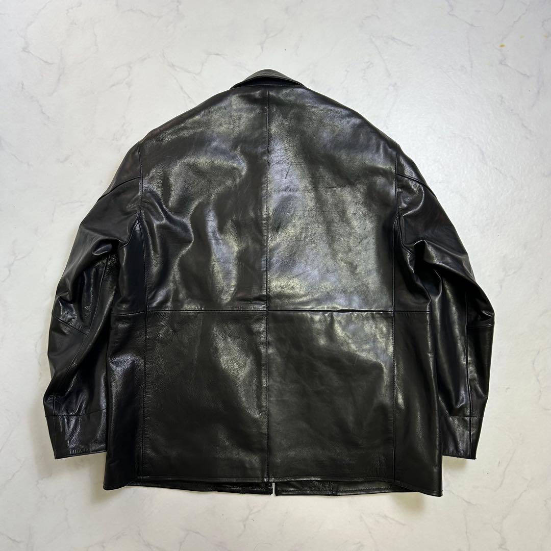 【25AW】フリークスストアCalf Leather ミニマル カーコート M