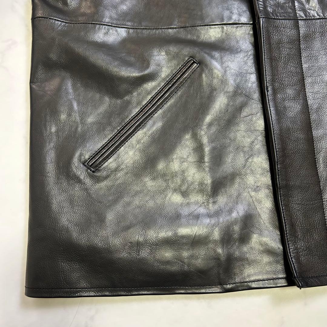 【25AW】フリークスストアCalf Leather ミニマル カーコート M