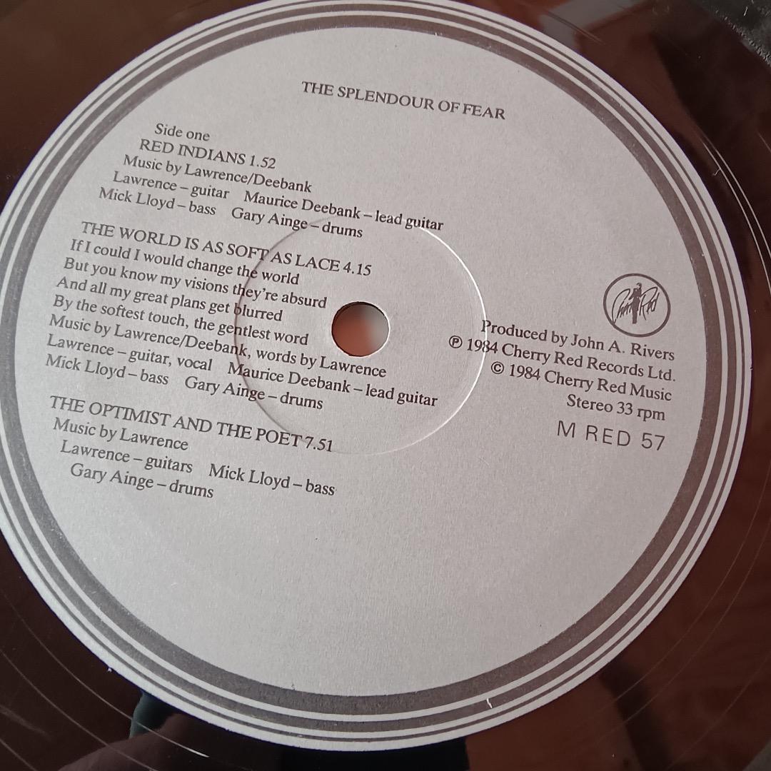 The Sprendour Of Fear(LPザラ紙ジャケ)/Felt