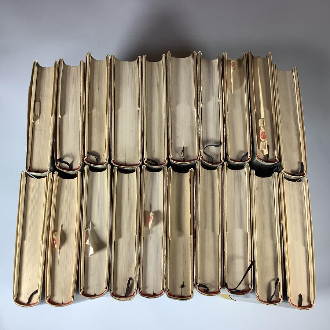 新田次郎全集 全22巻中20巻セット（第2巻・12巻欠品）登山文学の金字塔