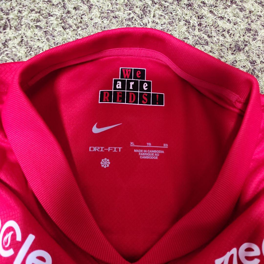 浦和レッズ Nike DRI-FIT シャツ レッド