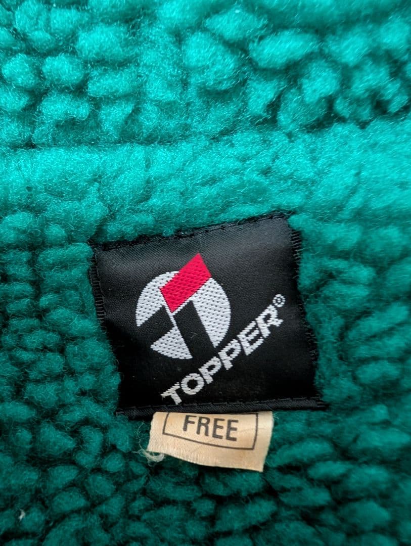 TOPPER トッパー フリーサイズ ベンチコート 高校サッカー 非売品 レア