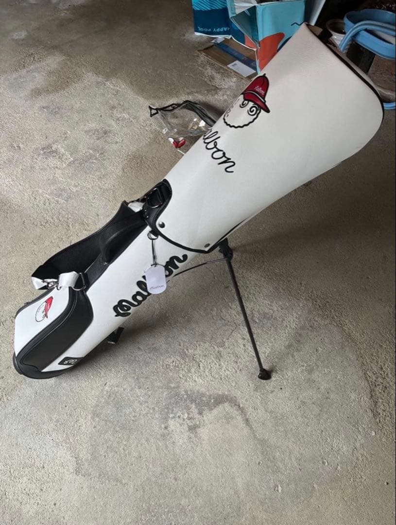 Malbon golf マルボンゴルフ ゴルフバッグ ヘッドカバー付き