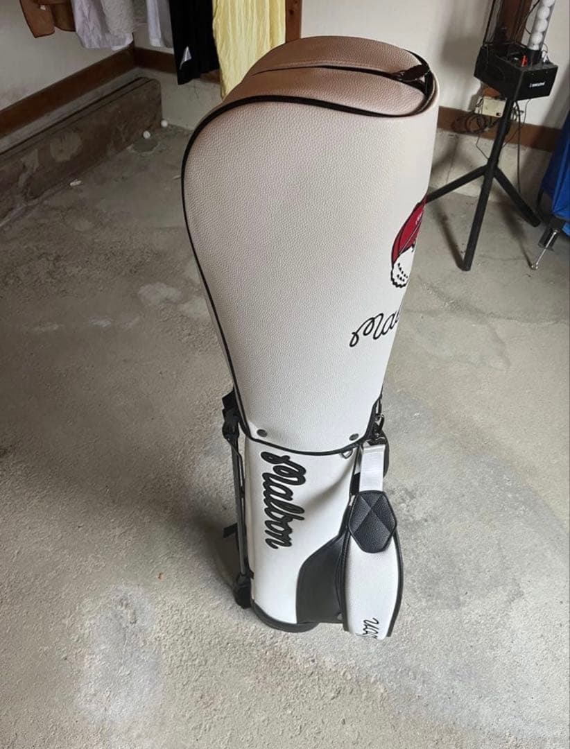Malbon golf マルボンゴルフ ゴルフバッグ ヘッドカバー付き