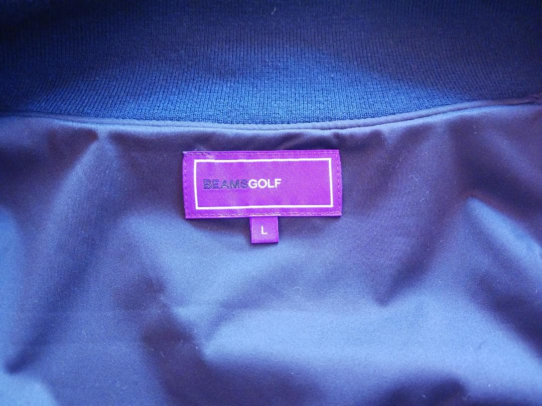 BEAMS GOLF PURPLE LABEL ジャケット Lサイズ　チェック柄