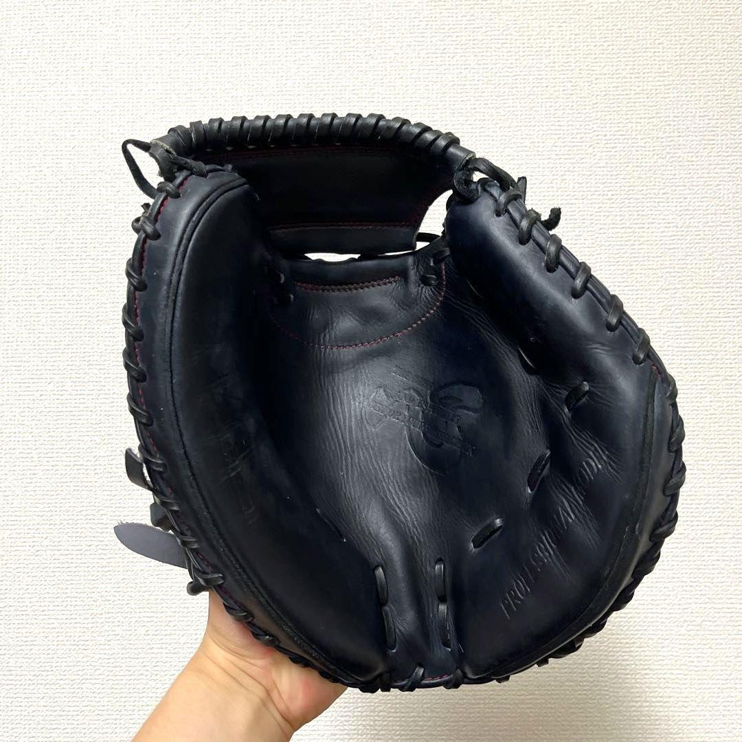 534 ハタケヤマ 甲斐モデル 型抜群 即戦力 軟式 キャッチャーミット