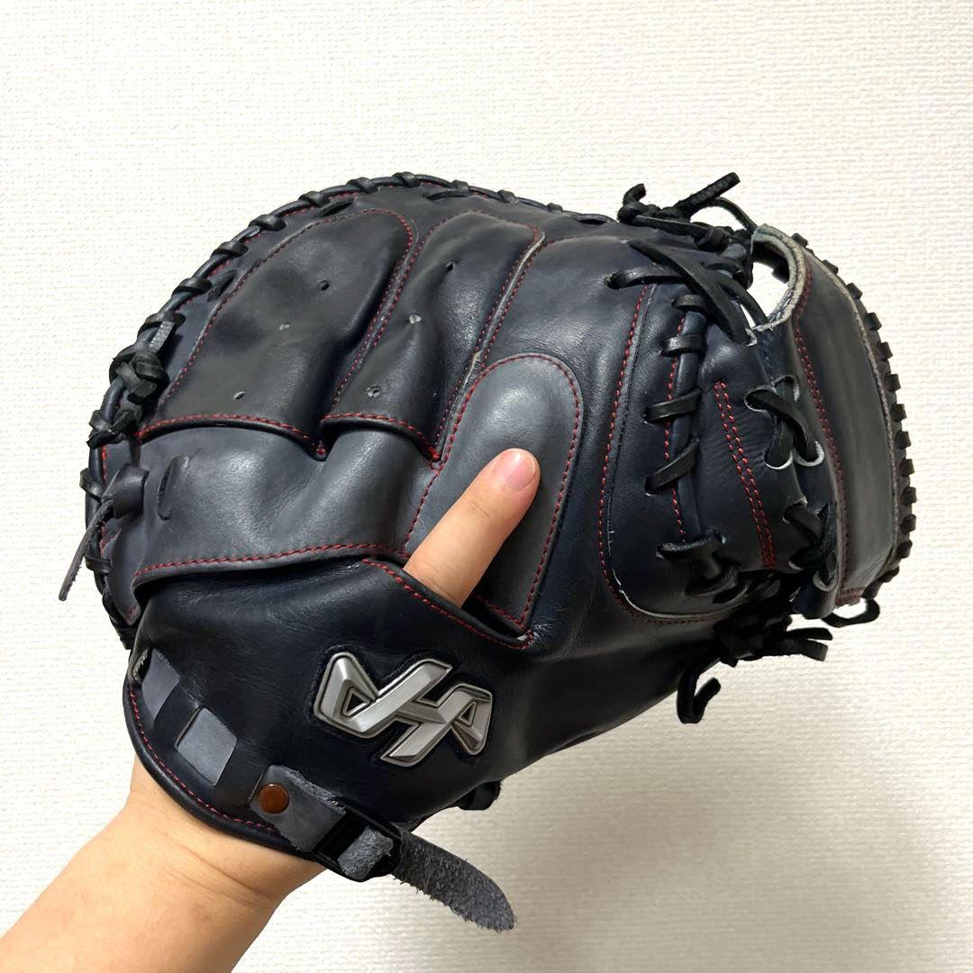 534 ハタケヤマ 甲斐モデル 型抜群 即戦力 軟式 キャッチャーミット