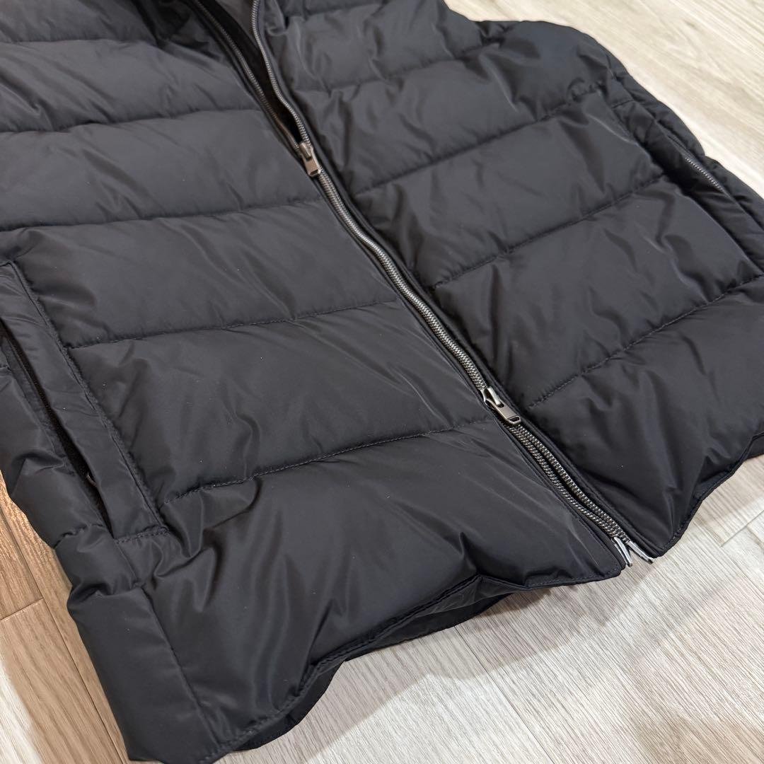 新品未使用◎+ CLOTHET クロスクローゼット ダウンベスト BLACK S