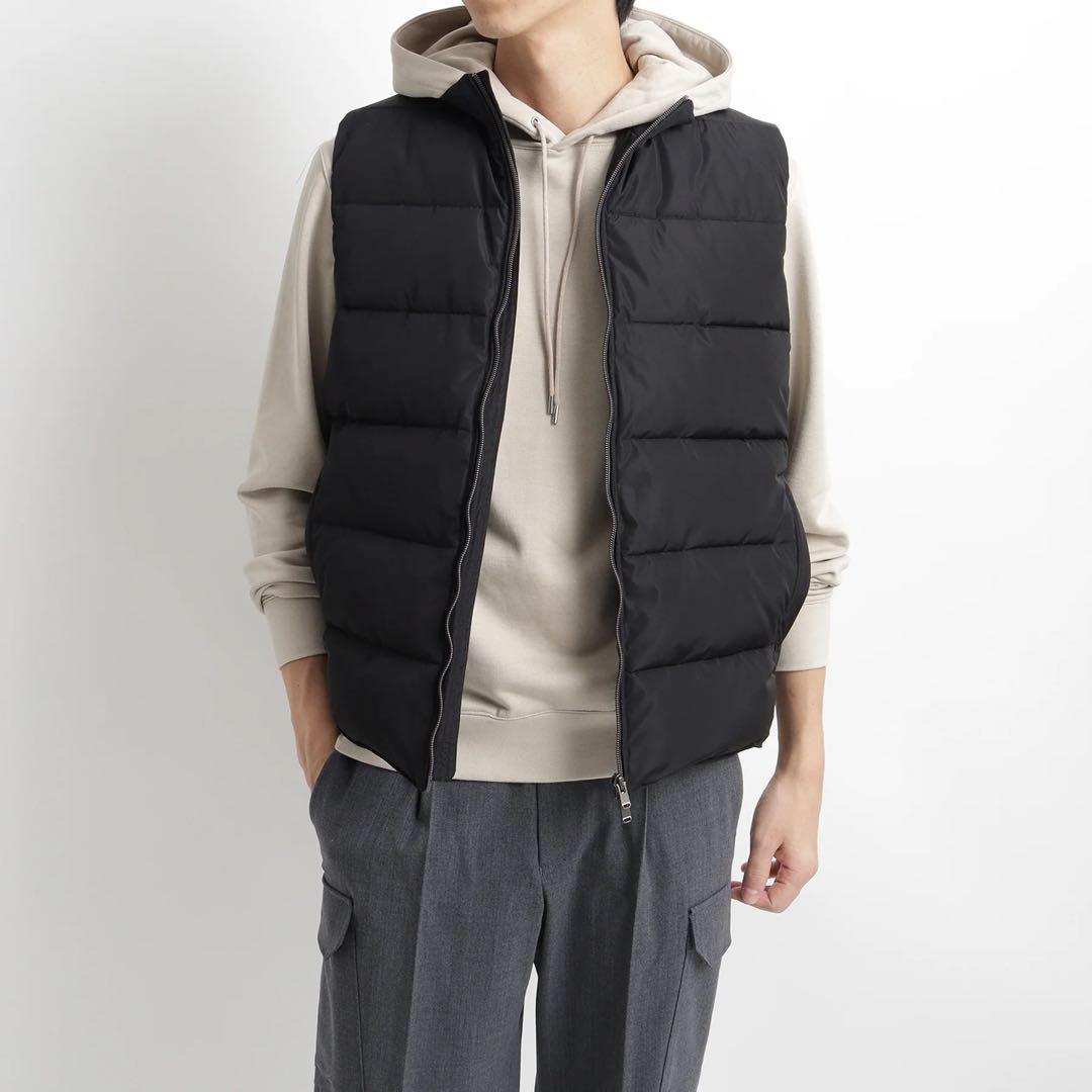 新品未使用◎+ CLOTHET クロスクローゼット ダウンベスト BLACK S