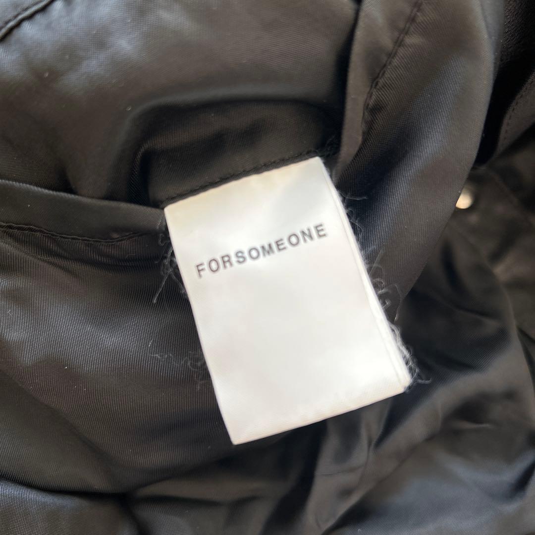FORSOMEONE レザージャケット