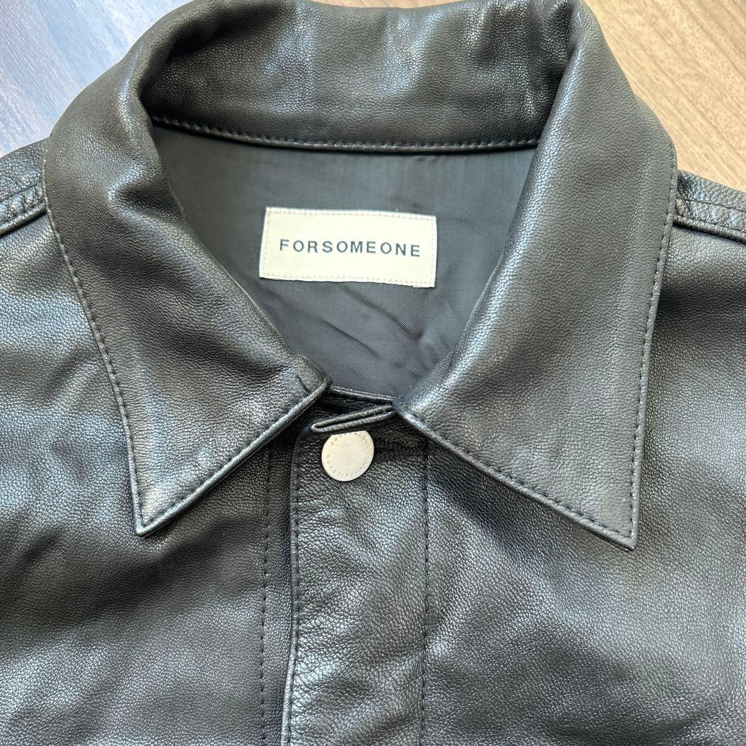 FORSOMEONE レザージャケット