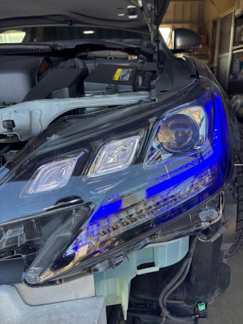 マークX130 社外ヘッドライト 3眼LED 左右セット grx130
